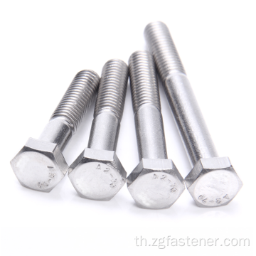 หัวหกเหลี่ยมโบลต์ด้านนอก hex bolt